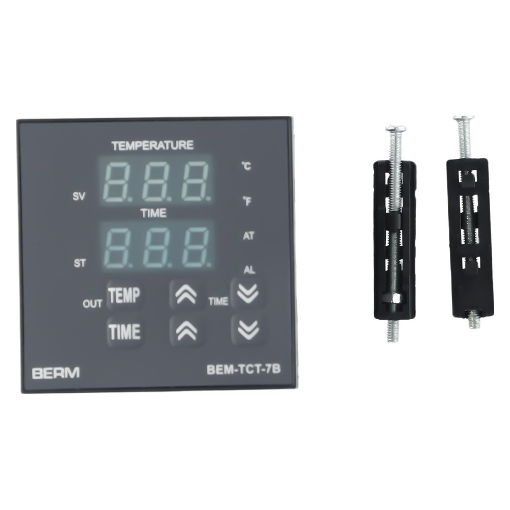 Heavy Duty Heat Press Machine Time Temperature Controller Adjustable Settings