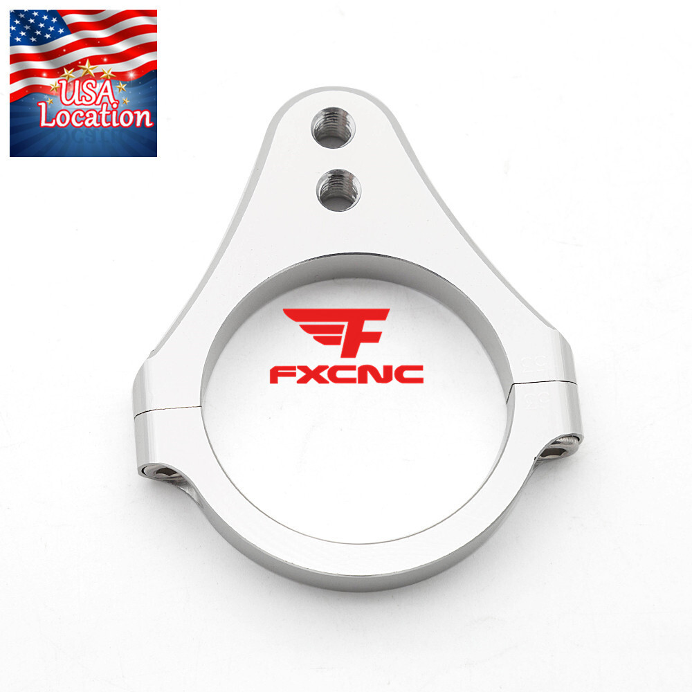 36mm FXCNC Steering Damper Fork Frame Mount Clamp Bracket Aluminum Universal