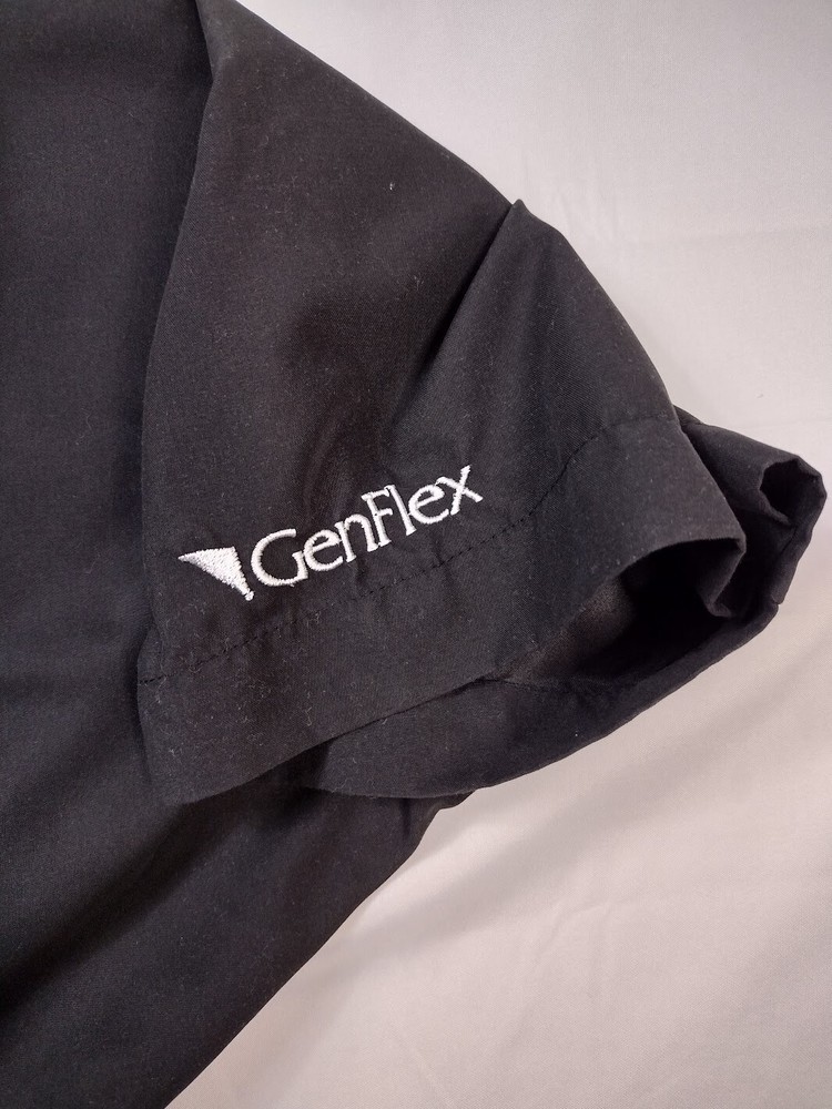 FootJoy Golf Pullover Windbreaker 1/4 Zip - GenFlex - Jacket Men Medium Black