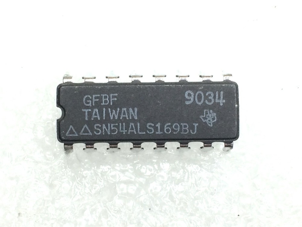 SN54ALS169BJ TI Counter Single 4-Bit Sync Binary UP/Down 16-Pin CDIP 2 PIECES