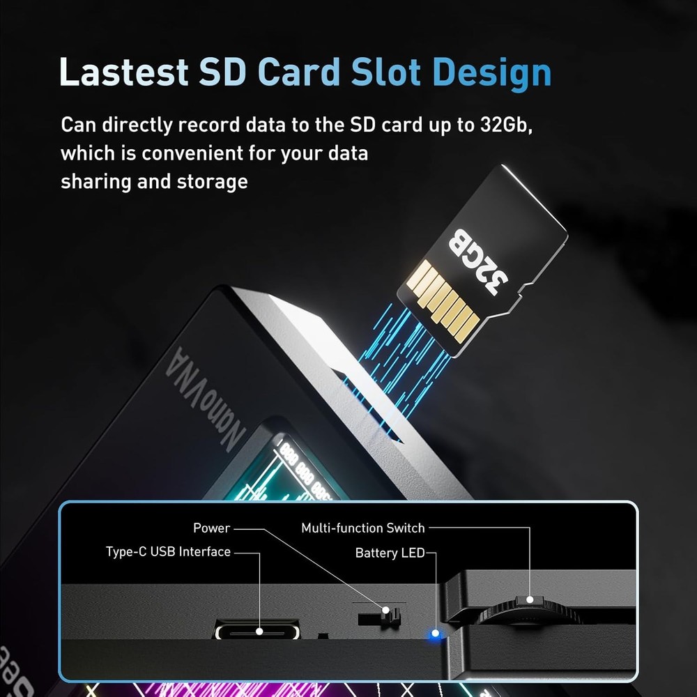 All-in-One Vector Network Analyzer with Data Storage and Touchscreen Control