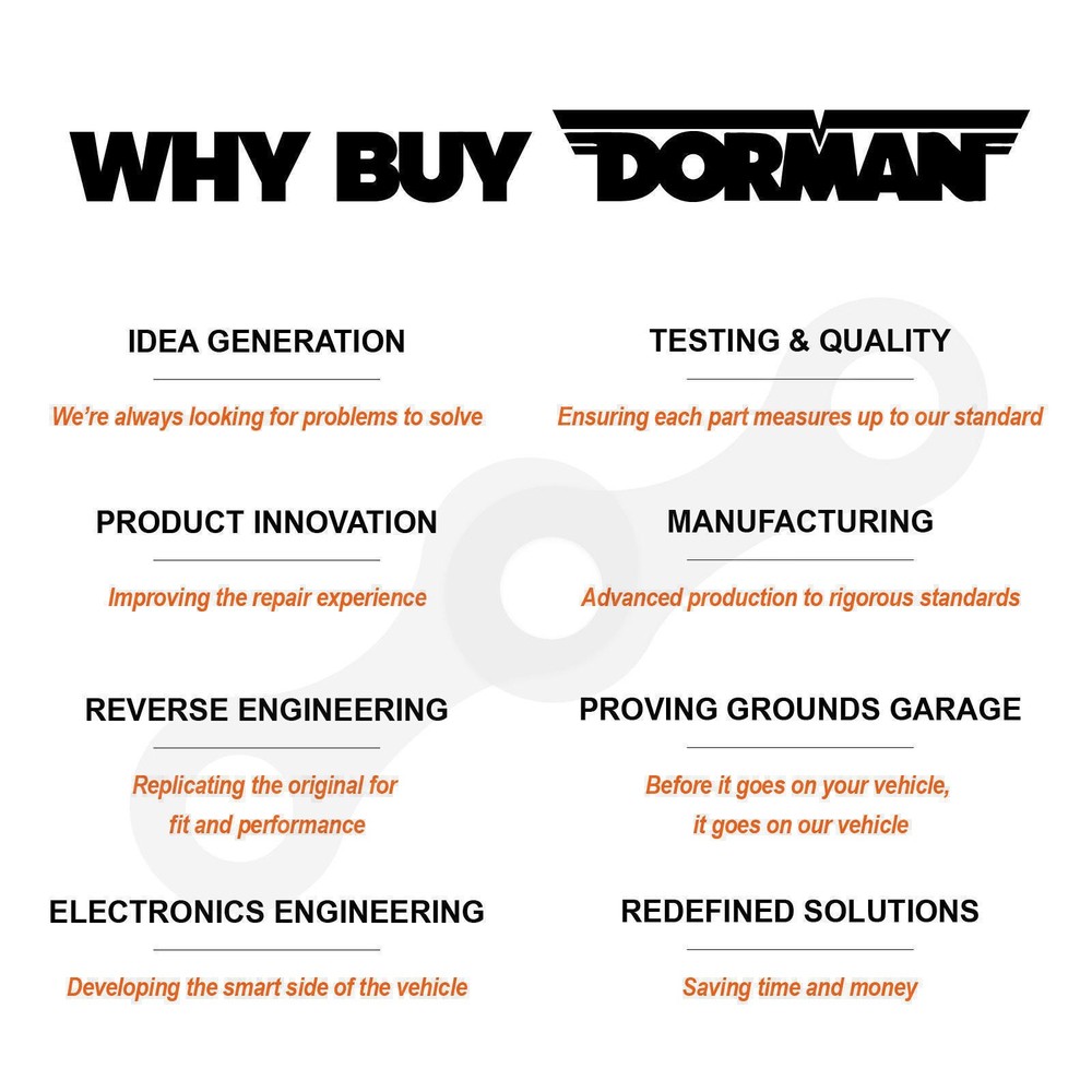 Dorman 926-898 Front Seat Cushion Lower Bottom Medium Flint LH for Ford Van
