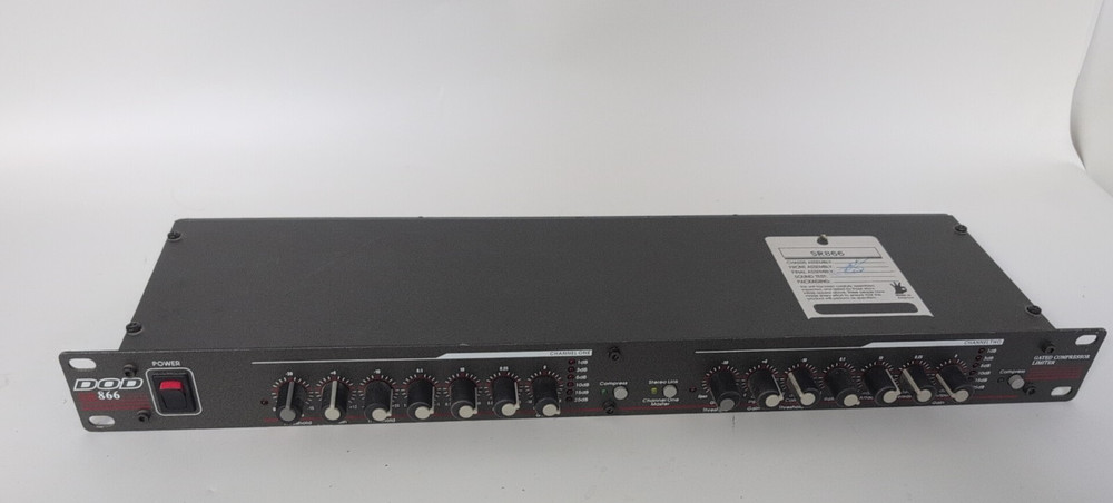 DOD SR866 Series II, 2 Channel