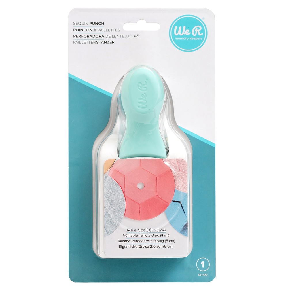 We R Embossing Punch-2" Sequin