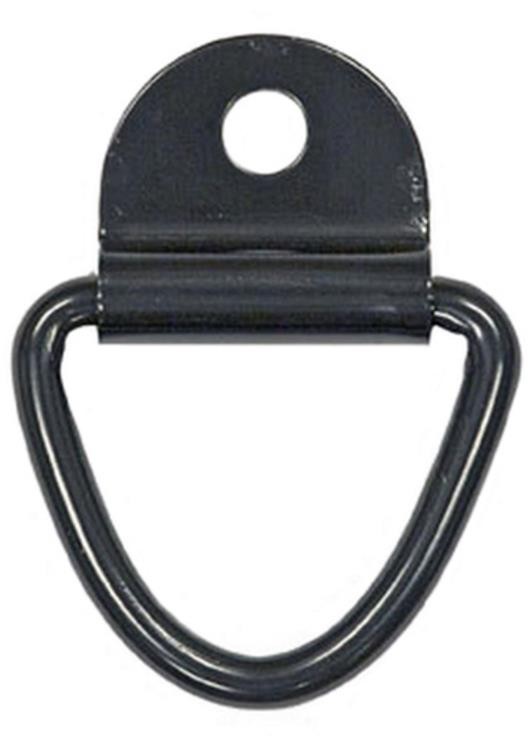 Buyers B21 Surface Mounted Rope Ring - Black