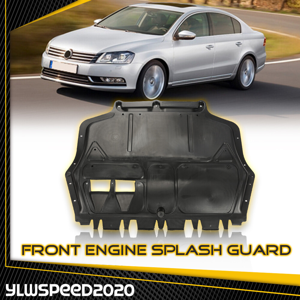 Front Engine Splash Shield Under Cover Black Fit For 2012-2018 Volkswagen Passat
