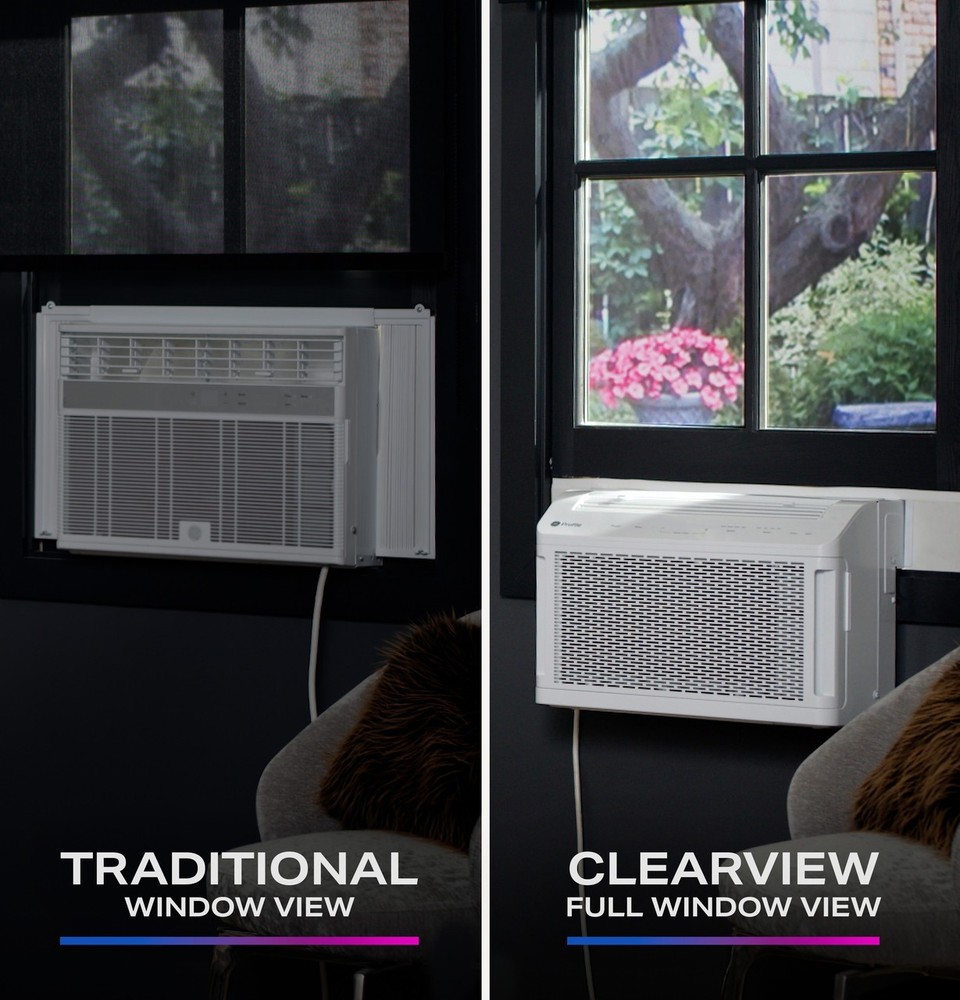 GE CLEARVIEW WINDOW AIR CONDITIONER
