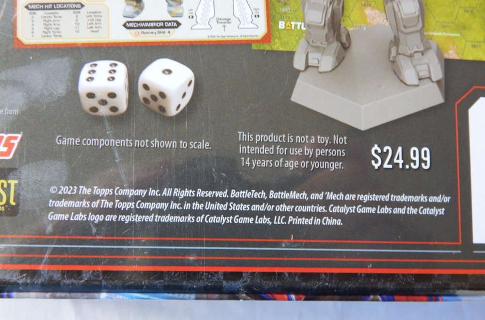 New/Sealed Catalyst Game Labs Battletech Essentials Game 35020E