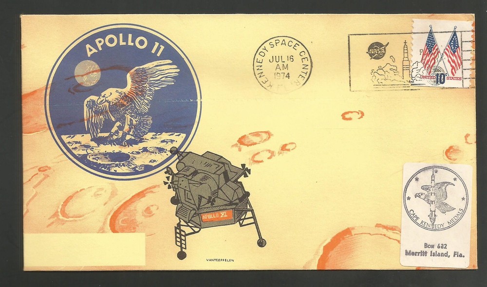 APOLLO 11 5TH ANNIVERSARY JUL 16,1974 KSC ***