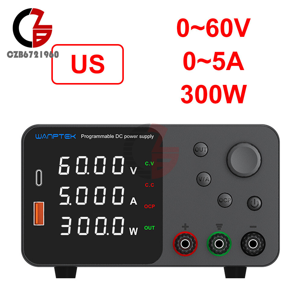 High Accuracy Adjustable DC Power Supply Bench Power Source Voltage Regulator