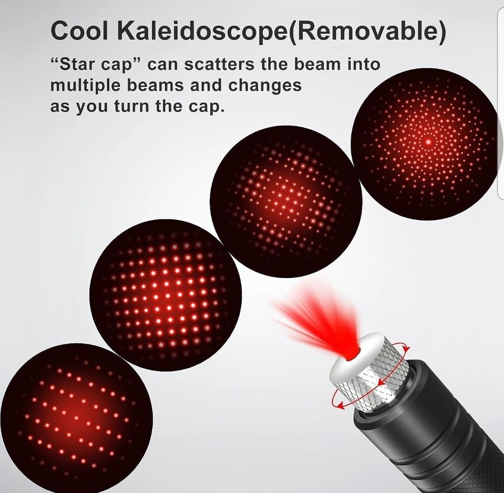 Rechargeable Red Laser Pointer High Power