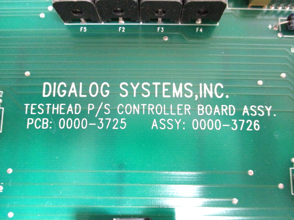 DIGALOG SYSTEMS , TEST HEAD P/S CONTROLLER , PCB-0000-3725 , USED