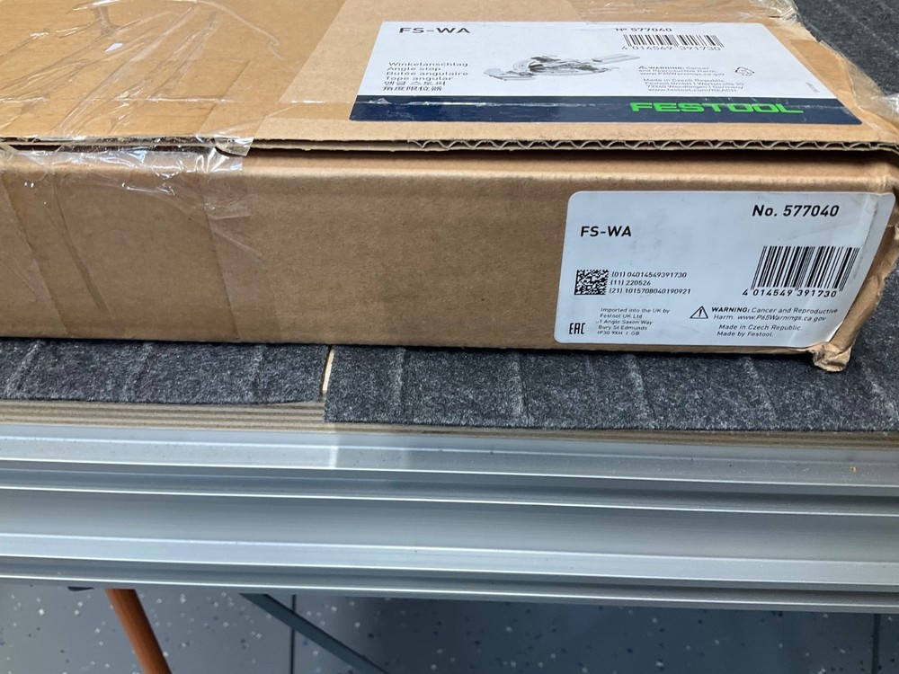 Festool 577040 Guide Rail Angle Stop FS-WA