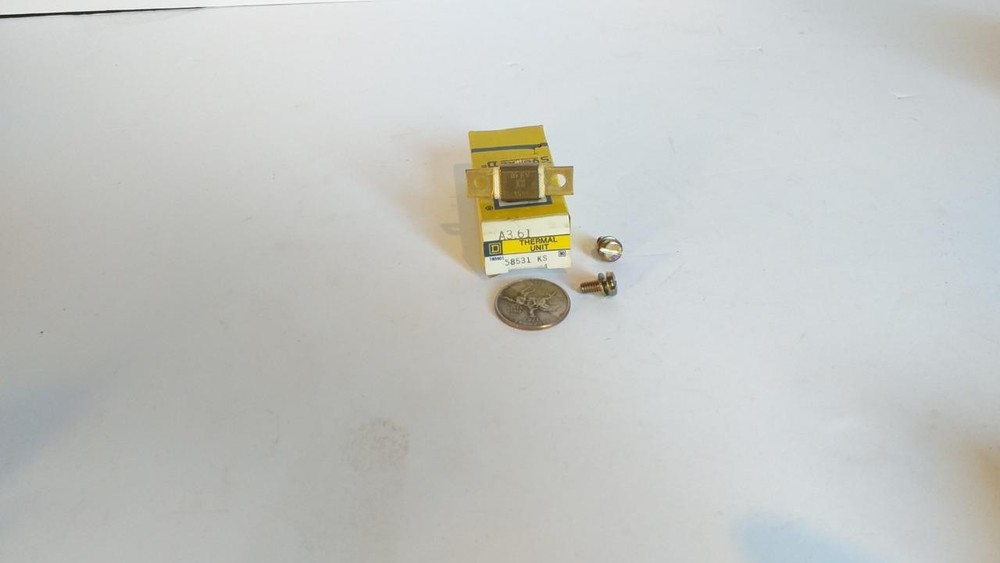 SQUARE D A 3.61 THERMAL OVERLOAD HEATER UNIT