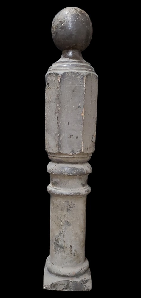 Huge Ball Finial Newel Post GAM0243