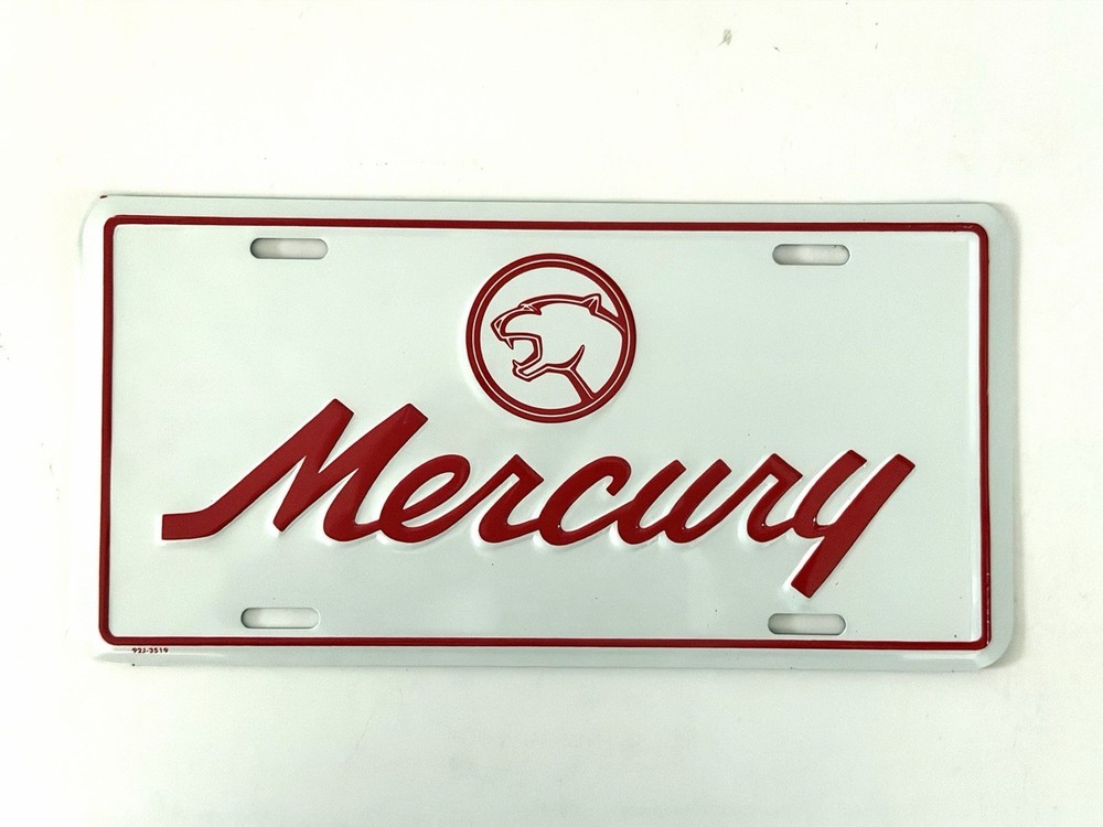 Mercury Novelty License Plate