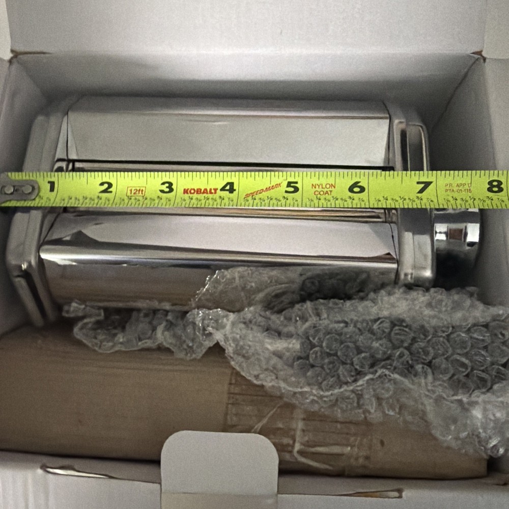 Nuvantee Pasta Machine (150 roller w/ cutter)