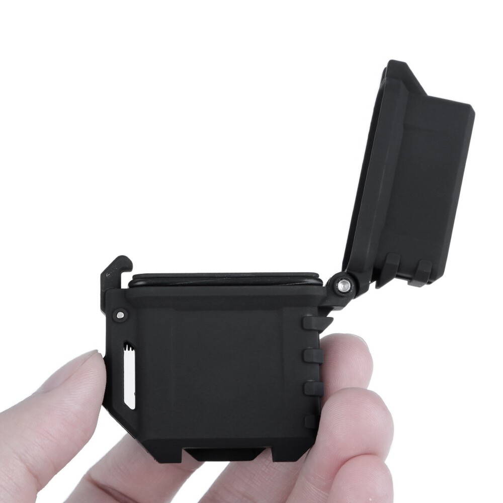 Tactical Lighter Storage Box Container Inner Tank Cigarette Lighter Case Holder