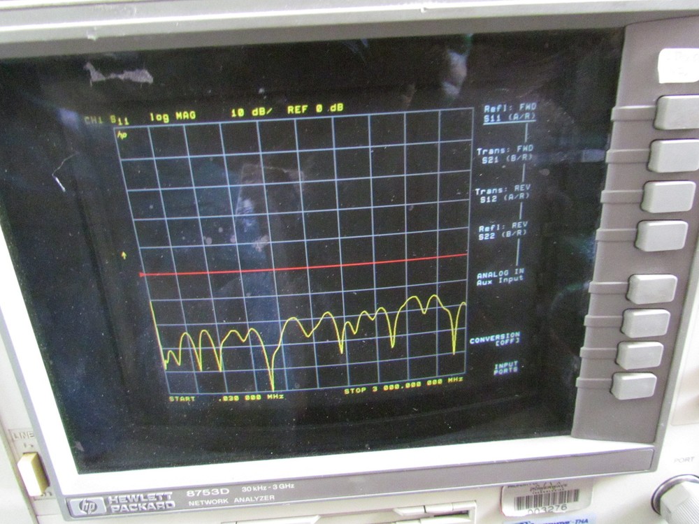HP Agilent 8753D Network Analyzer 300kHz-3GHz