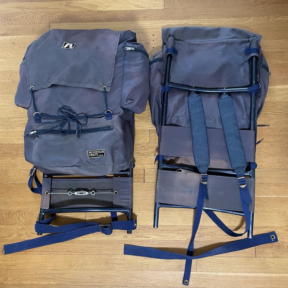 Academy Broadway Backpack Mountain Crest Exterior Frame Light 2.2 Lbs + BONUS