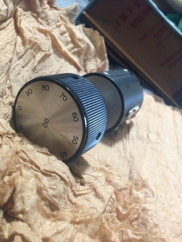 Antique Step Attenuator manual RFCoaxial Authentic  Weinschel Engineer