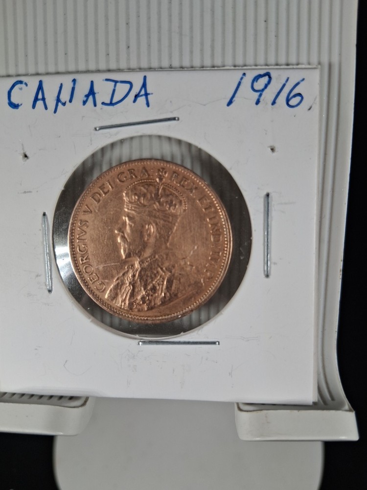 1916 CANADA 1 LARGE CENT