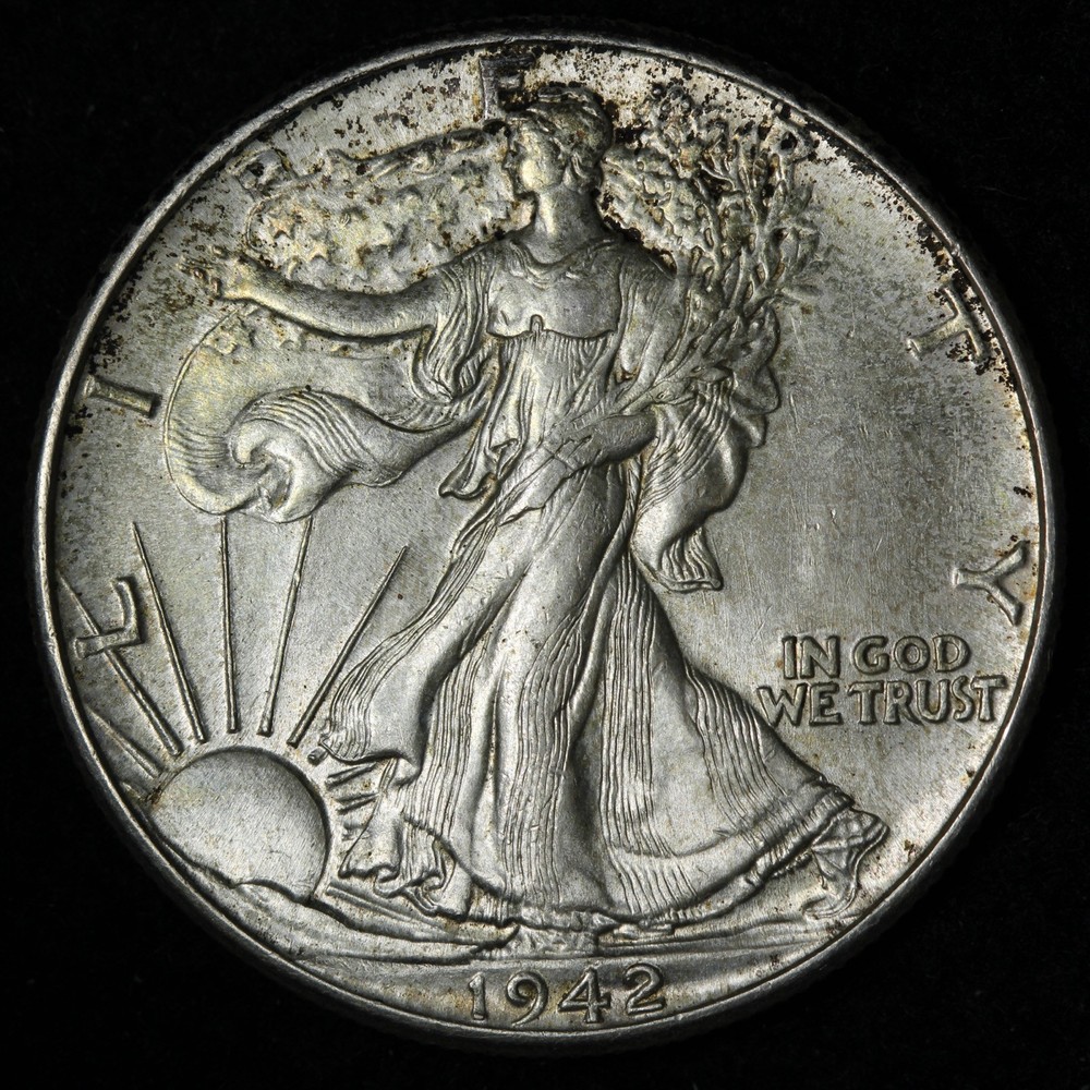 1942 Walking Liberty Silver Half Dollar BU *UNCIRCULATED* MS E341 SQNN