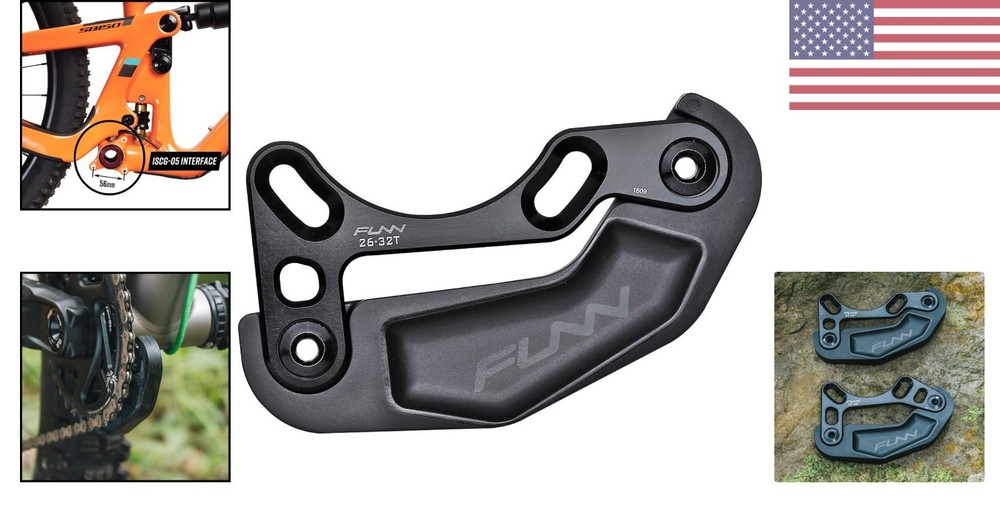Versatile Zippa Lite Bashguard - Protects Chainrings on Rugged Trails