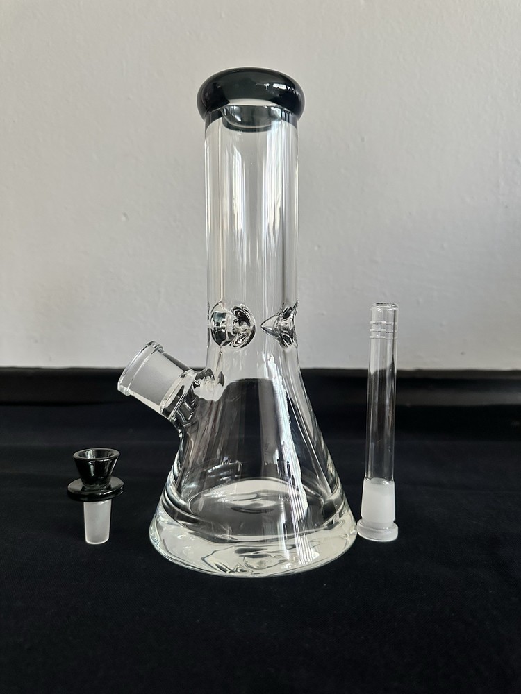 12” Beaker Water Pipe 9mm glass very thick base