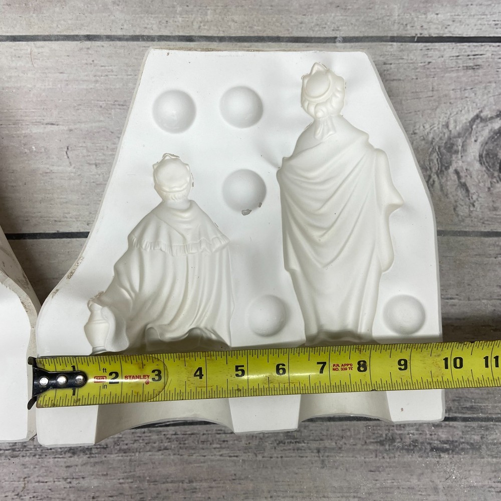 Atlantic Mold Ceramic Casting Mold Atlantic Nativity Figurine #A-43