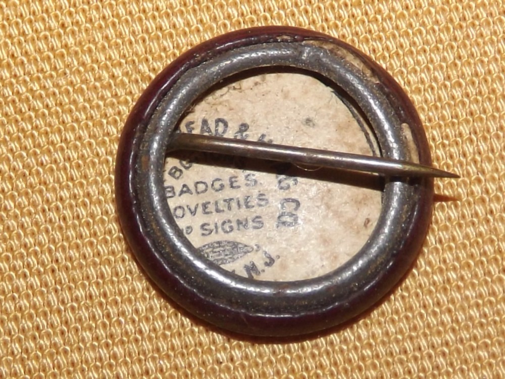 VINTAGE WHITEHEAD & HOAG CO ICS CSI SCI PIN BUTTON