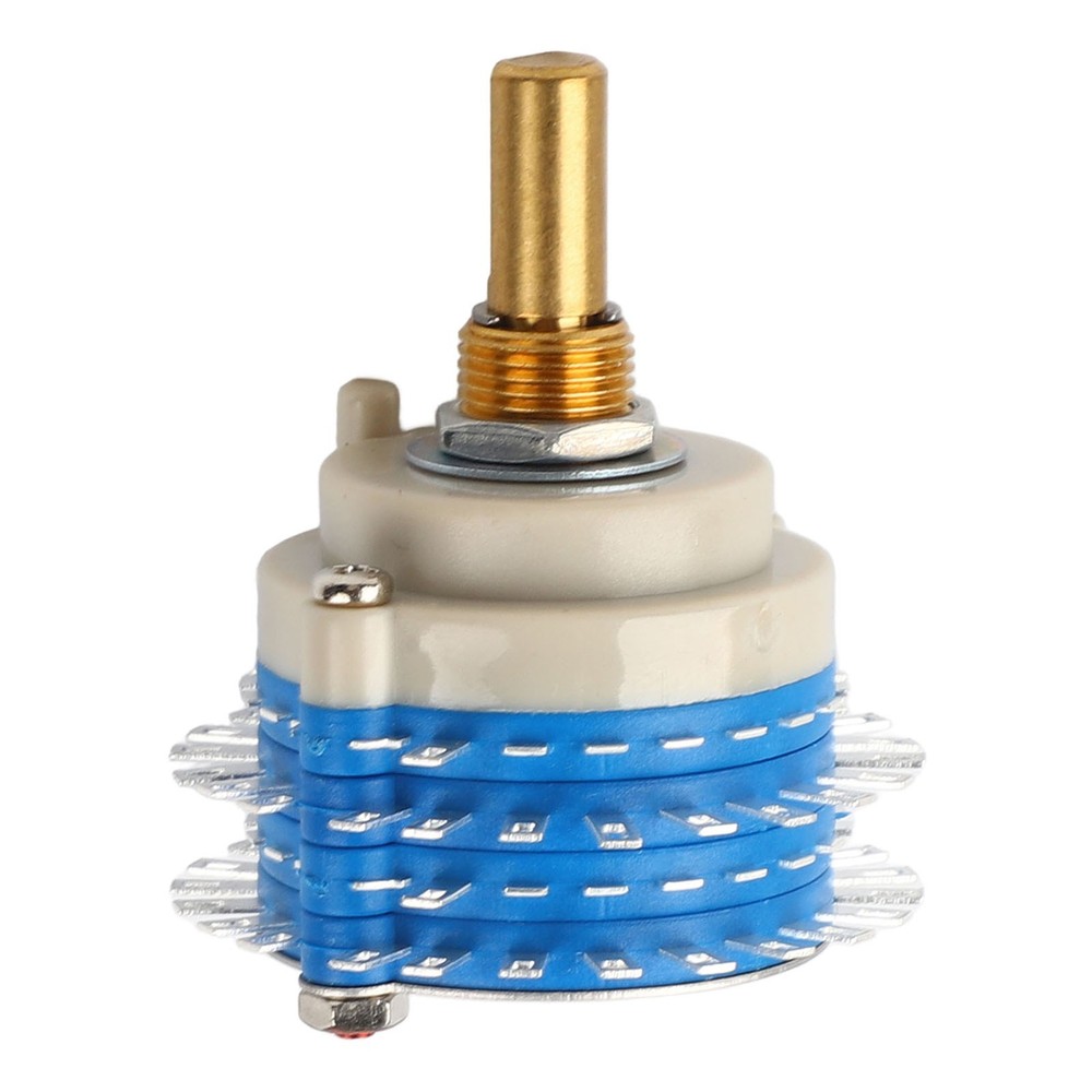 2Pole 24step Rotary Switch Attenuator for Volume Control and Signal Routing