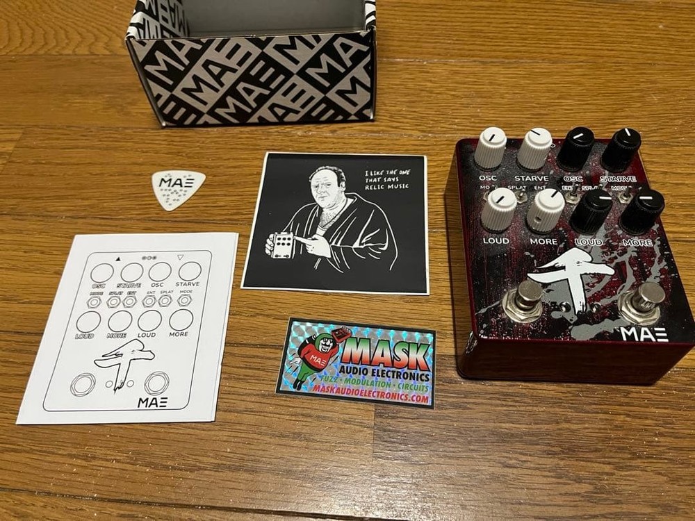 Mask Audio Electronics SEN Entropy Manipulation Fuzz Relic Exclusive Devi Ever