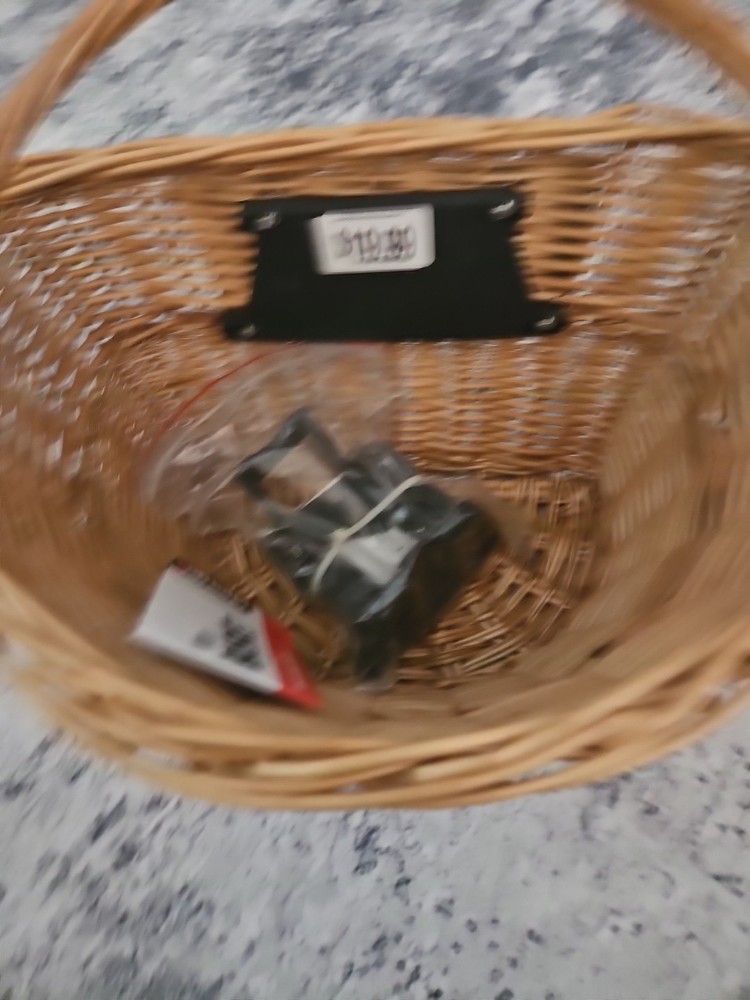 Charge Wicker Basket - Quick Release Bracket