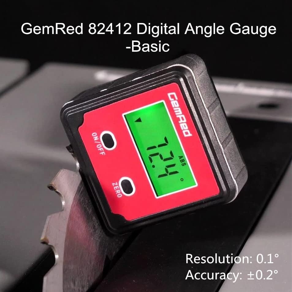82412 Digital Angle Gauge with Green Backlight