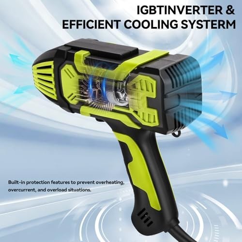 110V Portable Handheld Welding Machine, IGBT Inverter, 6 Variable Current Settin