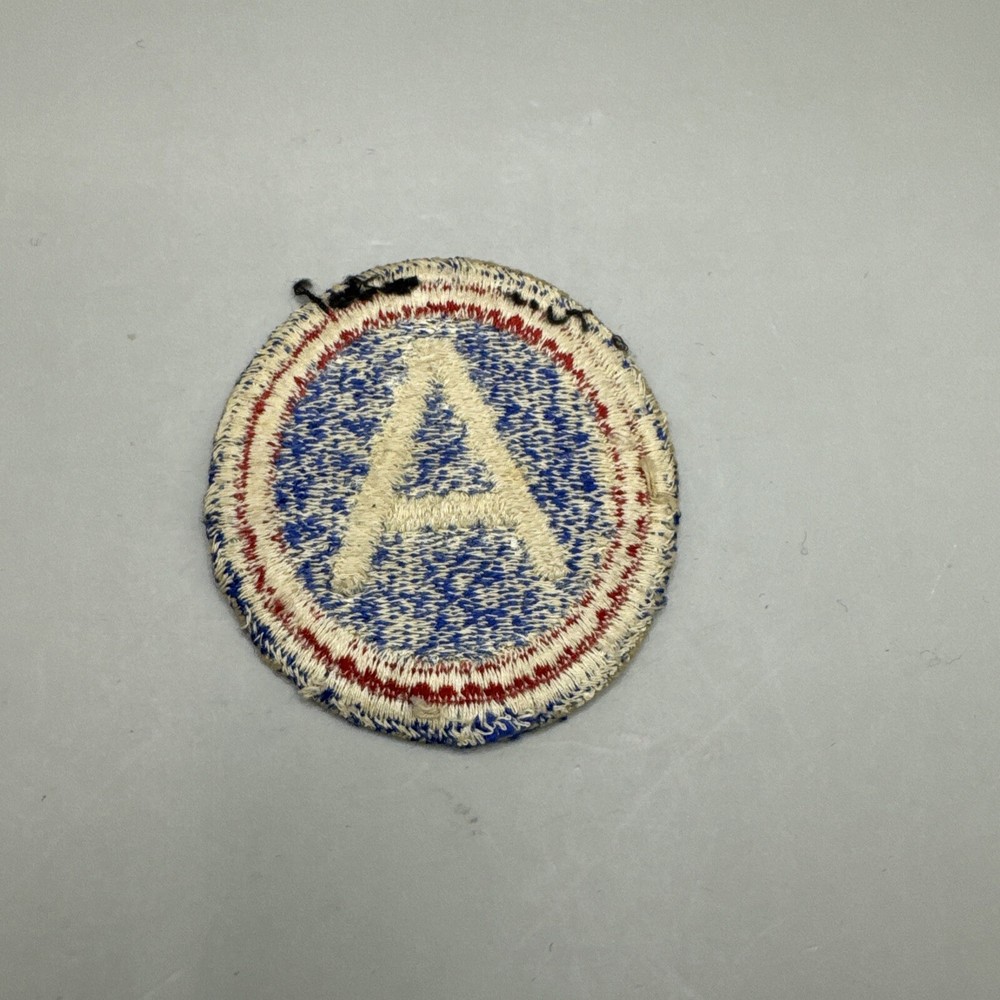 Original WW2 Era US 3rd Army Uniform Sleeve Shoulder Patch Off Uniform