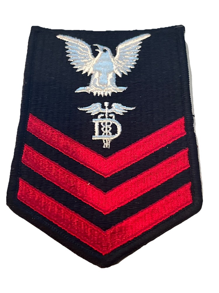 Navy 1st Class Dental Corps Patch