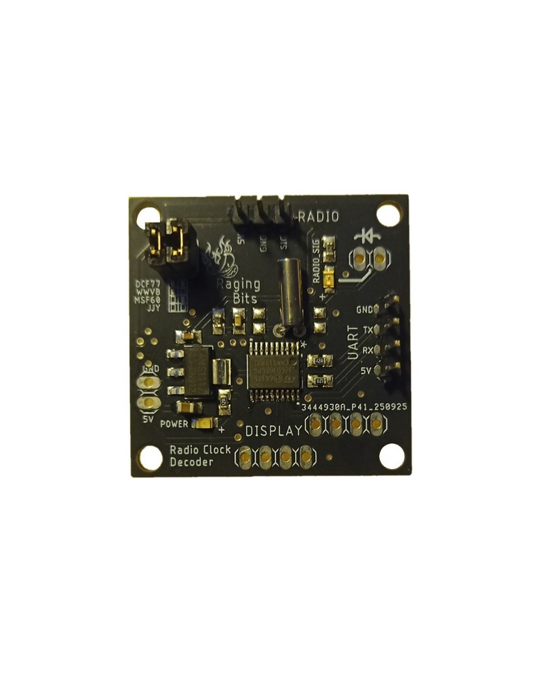 Atomic Clock Receiver decoder module kit serial port uart dcf77 wwvb jjy msf60