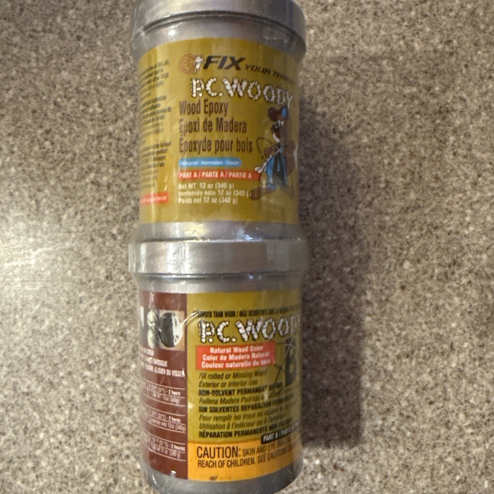 12 Oz. Pc-Woody Wood Epoxy Paste