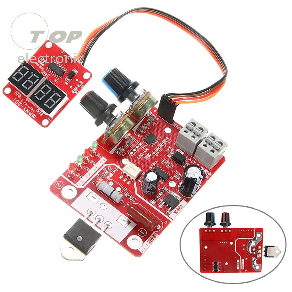 Spot Welders Control Board 100A Digital display Spot Welding Time Controller
