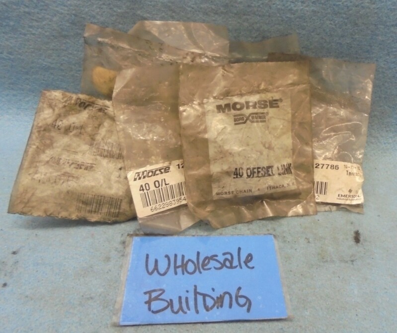 MORSE 127786 STANDARD ROLLER CHAIN LINK 40 O/L PITCH: 1/2"