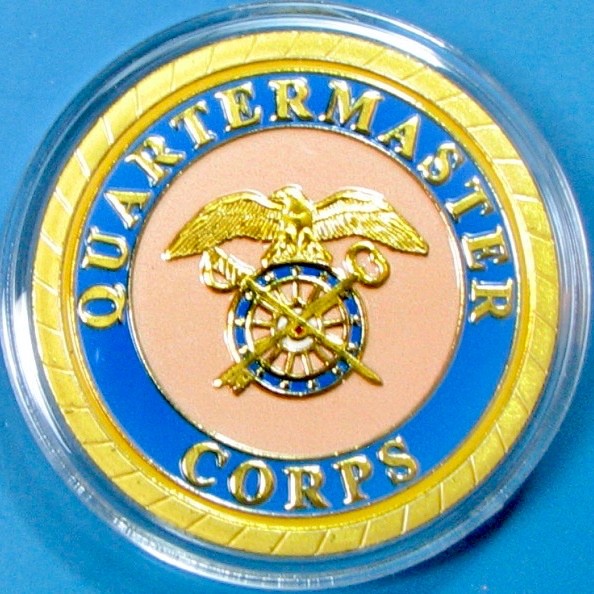 US Army Q'rmaster Corps. Challenge, Souvenir. CT62c.