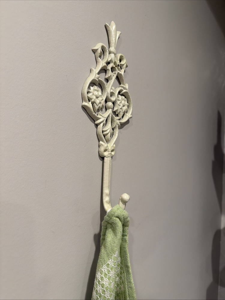 vintage cast iron wall hook