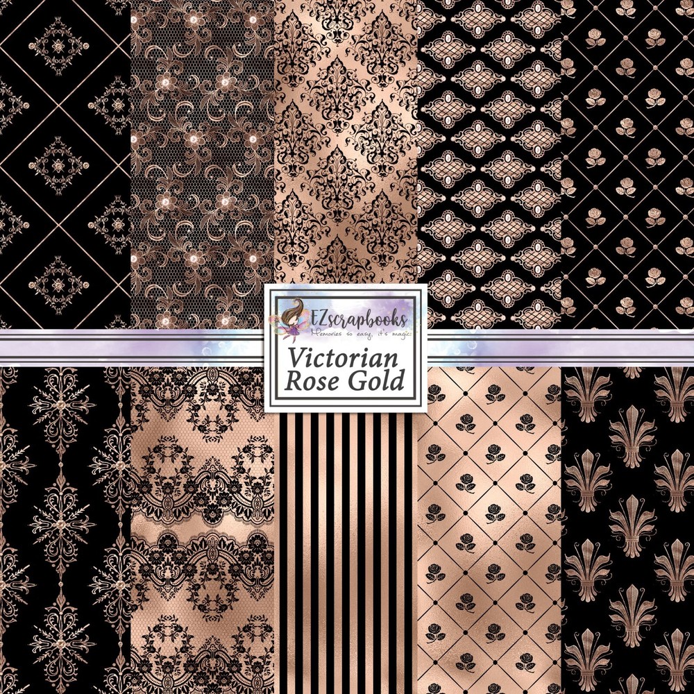 VICTORIAN ROSE GOLD - Paper Pack