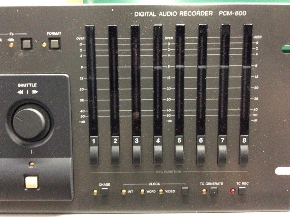 SONY PCM-800 Digital Audio Recorder