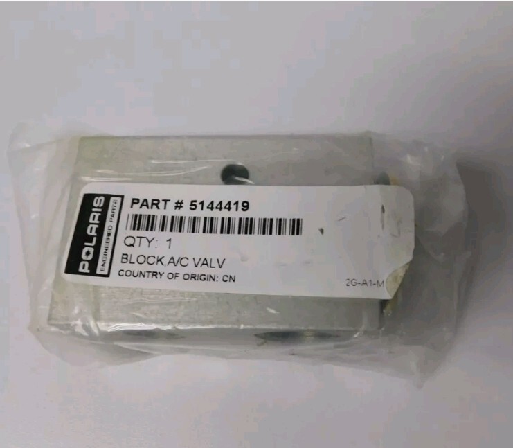 Polaris 5144419 BLOCK A/C VALV