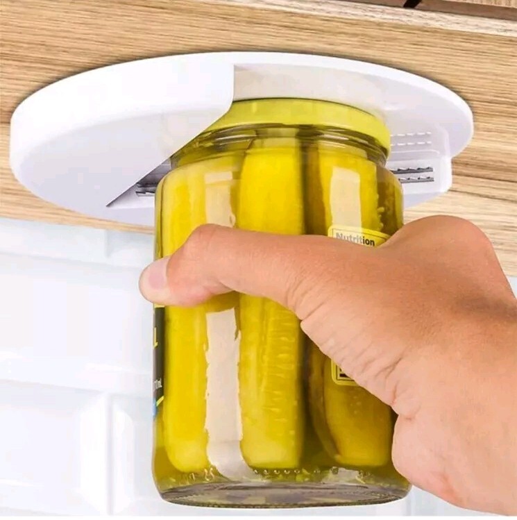 EZ Jar Single Hand Under Counter Jar Opener