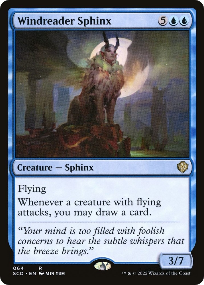 Windreader Sphinx Starter Commander Decks 64 MTG LP