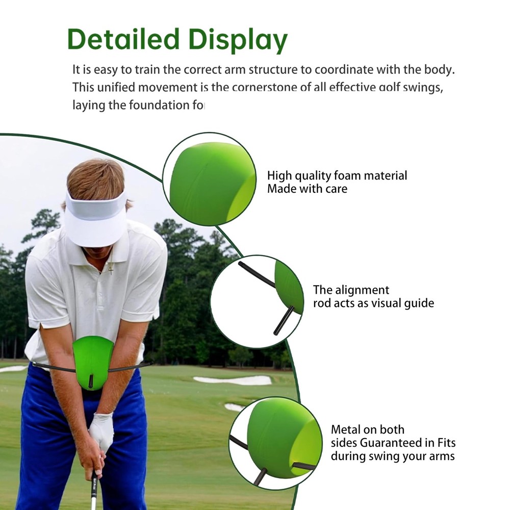 Golf Training aids, Connector Golf Training aids, Help Train The Correct Swin...